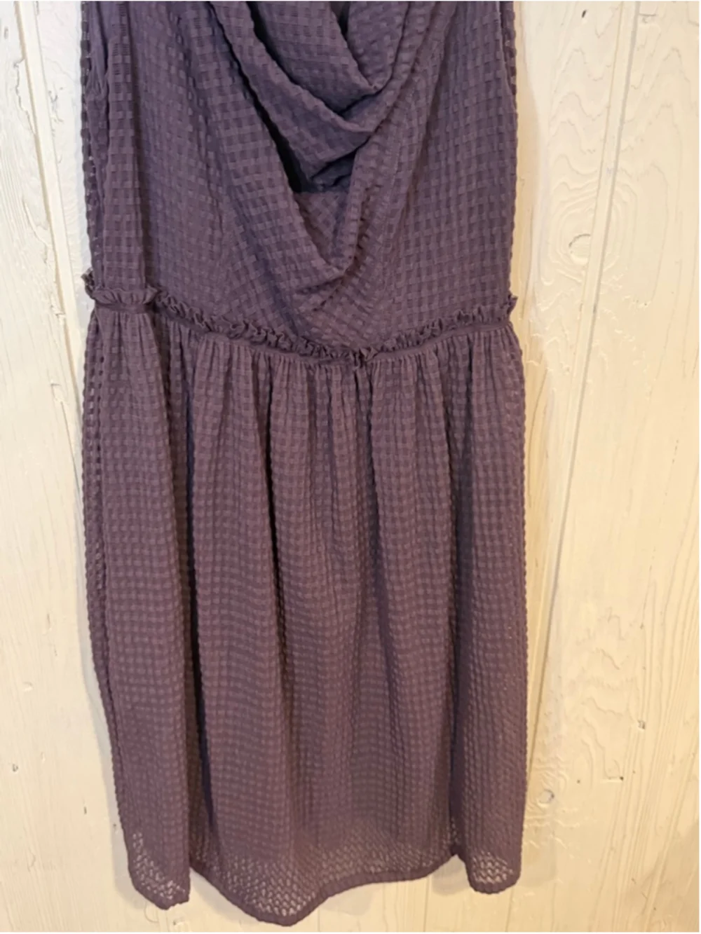 Women's Ric Rac Purple Mini Dress S - Picture 3 of 12